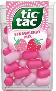 Tic tac Strawberry Mix drażetki o smaku truskawkowym 54 g 1