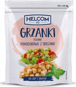 Helcom Helcom Grzanki pszenne z pomidorem i oregano 100 g 1