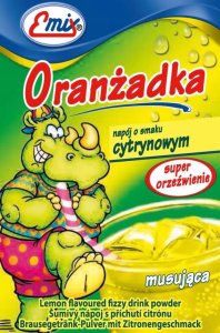 Emix Emix Oranżada o smaku cytrynowym 16 g 1