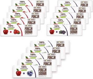 10POS Porcja Dobra baton MIX 3 smaków 16 g x 15 sztuk 1