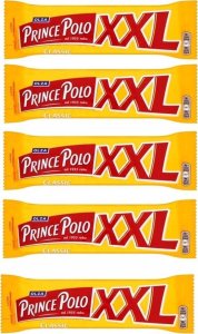 Prince Polo Prince Polo XXL Classic Kruchy wafelek z kremem kakaowym oblany czekoladą 50 g x 4 sztuk 1