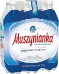 Woda Muszynianka Muszynianka Naturalna woda mineralna wysokozmineralizowana średnionasycona CO2 1,5 l x 6 sztuk 1