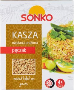 SONKO Sonko Kasza owsiana prażona pęczak 400 g (4 x 100 g) 1