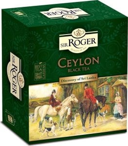 Sir Roger Sir Roger Ceylon Herbata czarna ekspresowa 200 g (100 torebek) 1