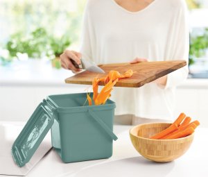 Rotho Wiaderko 4,5L BIO* mistletoe green 5