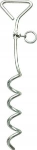 Kerbl KERBL Spiralny palik do mocowania linki dla psa, 40 cm x 8 mm 1