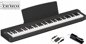 Yamaha Yamaha P-225B - Pianino cyfrowe 2