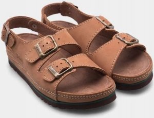 Mobilex Wygodne sandały Scholl AIR BAG BACK STRAP BRĄZ 38 10