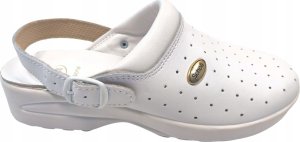 Mobilex Buty Clog Racy marki Scholl BIAŁY 37 7