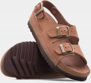 Mobilex Wygodne sandały Scholl AIR BAG BACK STRAP BRĄZ 39 9