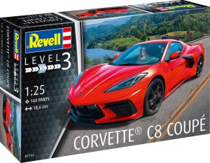 Revell Model plastikowy Samochód Corvette C8 Coupe 1/25 1