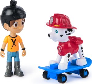 Figurka Spin Master Zestaw Psi Patrol Marshall i Odważny Danny X 3