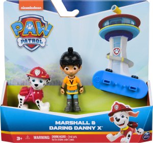 Figurka Spin Master Zestaw Psi Patrol Marshall i Odważny Danny X 4