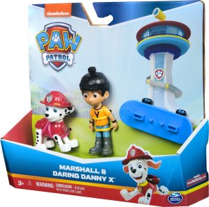 Figurka Spin Master Zestaw Psi Patrol Marshall i Odważny Danny X 5
