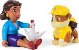 Figurka Spin Master Psi Patrol: Odważne Pieski - Rubble, burmistrz Goodway i Chickaletta (6070749) 3