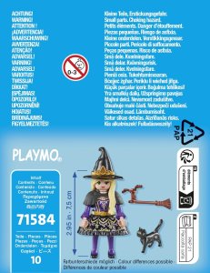 Playmobil Zestaw z figurkami Special Plus 71584 Czarownica z kotem 11