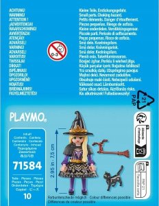 Playmobil Zestaw z figurkami Special Plus 71584 Czarownica z kotem 7