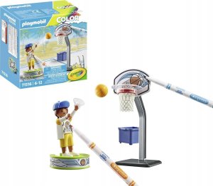 Playmobil Zestaw z figurkami Color 71516 Skater z piłkš do koszykówki 1