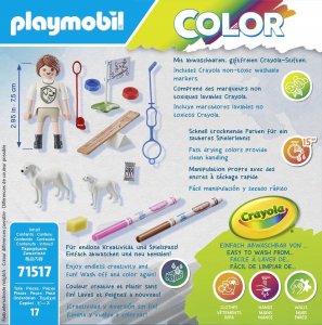 Playmobil Zestaw z figurkami Color 71517 Trening z psami 4