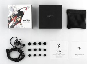 Słuchawki Logitech Truthear GATE black z mikrofonem - słuchawki iem 5