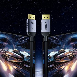 Kabel Unitek DisplayPort - DisplayPort 1.5m czarny (C1628GY01-1.5M) 5