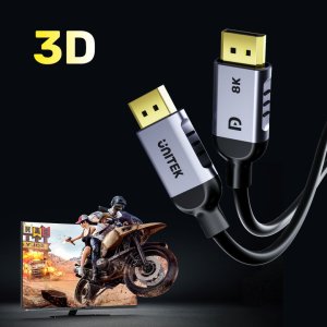 Kabel Unitek DisplayPort - DisplayPort 5m czarny (C1628GY01-5M) 7