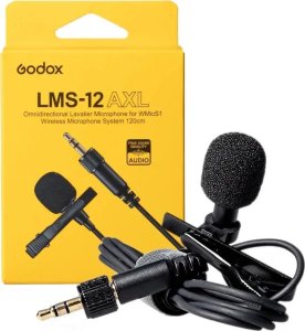 Mikrofon GODOX Godox LMS-12 AXL  Microphone Omni-directional Lavalier 1