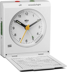 Braun Braun BC 05 W  Quartz Foldable Alarm Clock White 1