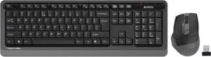 Klawiatura + mysz A4Tech Zestaw klawiatura + mysz A4TECH FStyler 2.4G FG1035 RF NANO Grey 5