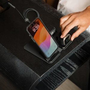 Ładowarka Mophie UAG 3in1 Travel Charger Indukcyjna 3 A (9B4412114030) 11