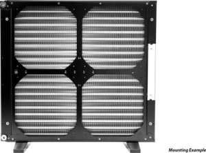 Watercool Watercool MO-RA3 420 Halterung für Noctua NF-A20 - schwarz 2