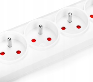 Montis Listwa zasilająca przeciwprzepięciowa 1,5m MONTIS MT145-1,5 biała 4