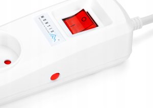 Listwa zasilająca Montis Listwa zasilająca przeciwprzepięciowa 5m MONTIS MT145-5 biała 2