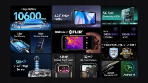 Smartfon UleFone Armor 27T Pro 5G 12/256GB Czarny  (UF-A27TP/BK) 6