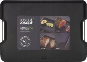 Deska do krojenia Joseph Joseph Joseph Joseph Cut&Carve Plus Dwustronna L czarny 2