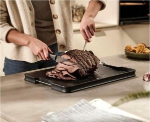 Deska do krojenia Joseph Joseph Joseph Joseph Cut&Carve Plus Dwustronna L czarny 10