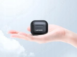 Słuchawki Lenovo Lenovo LP40 TWS Beżowe 11