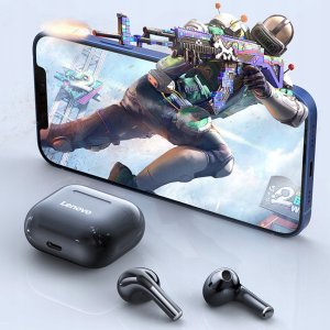 Słuchawki Lenovo Lenovo LP40 TWS Beżowe 13