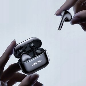 Słuchawki Lenovo Lenovo LP40 TWS Beżowe 19