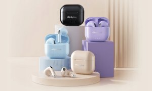 Słuchawki Lenovo Lenovo LP40 TWS Beżowe 2