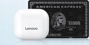 Słuchawki Lenovo Lenovo LP40 TWS Beżowe 21