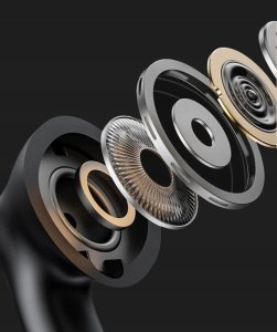 Słuchawki Lenovo Lenovo LP40 TWS Beżowe 4