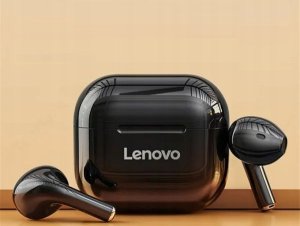 Słuchawki Lenovo Lenovo LP40 TWS Beżowe 10