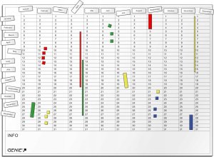 Genie GENIE AP2000 Jahresplaner 2