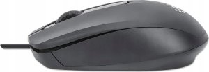 Mysz Manhattan MANHATTAN Comfort II Optische USB-Maus schwarz 3