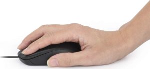 Mysz Manhattan MANHATTAN Comfort II Optische USB-Maus schwarz 6