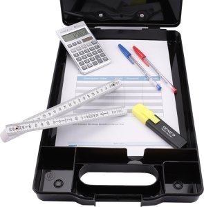 Genie GENIE Klemmbrett CL900B mit Aufbewahrungsfach schwarz 6