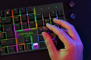 Klawiatura HK Gaming INCA Gaming Tastatur IKG-443  Mechanisch red switch 11