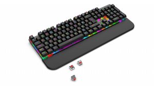 Klawiatura HK Gaming INCA Gaming Tastatur IKG-443  Mechanisch red switch 8