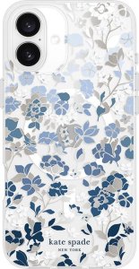 Kate Spade New York Protective Gems MagSafe - Etui iPhone 16 Plus (Flowerbed Blue) 2